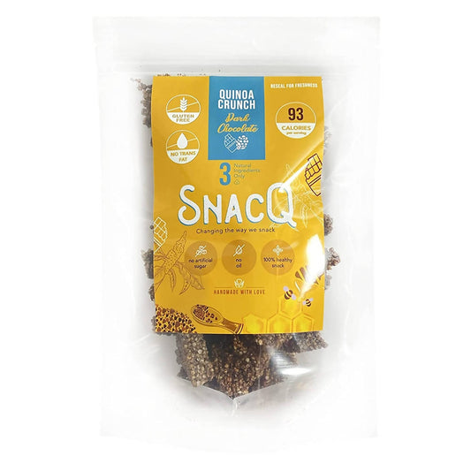 SnacQ Quinoa Crunch Dark Chocolate