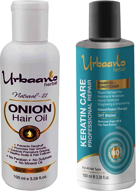 Urbaano Herbal Premium Hair Care Kit