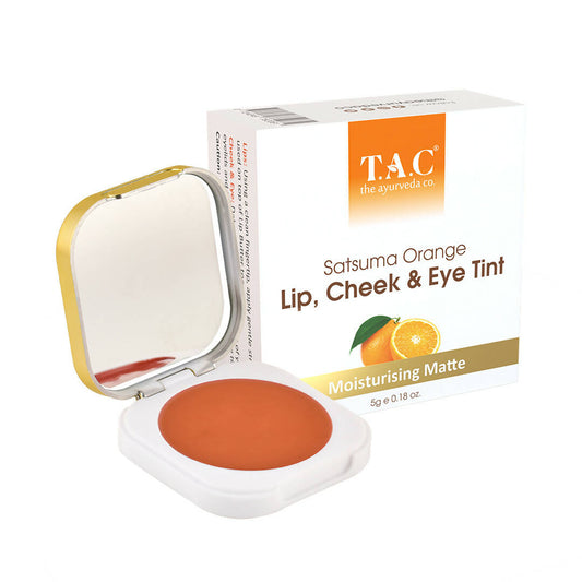 TAC - The Ayurveda Co. Satsuma Orange Lip, Cheek & Eye Tint