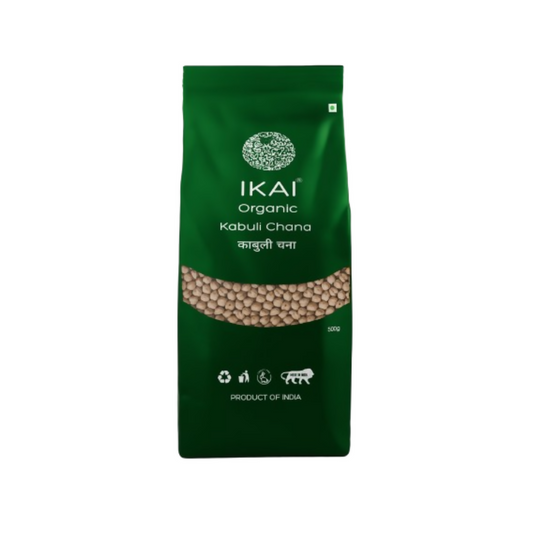 IKAI Organic Kabuli Chana (White Chickpea)