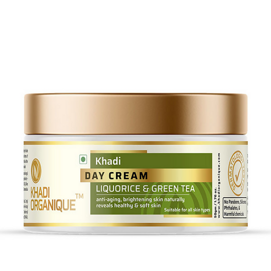 Khadi Organique Day Cream with Liquorice & Green Tea