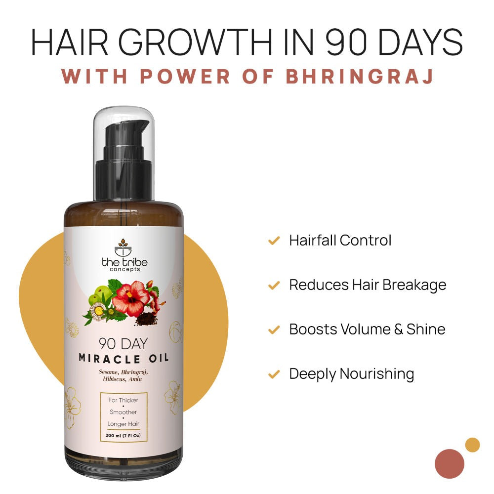 The Tribe Concepts 90 Day Miracle Hair Oil