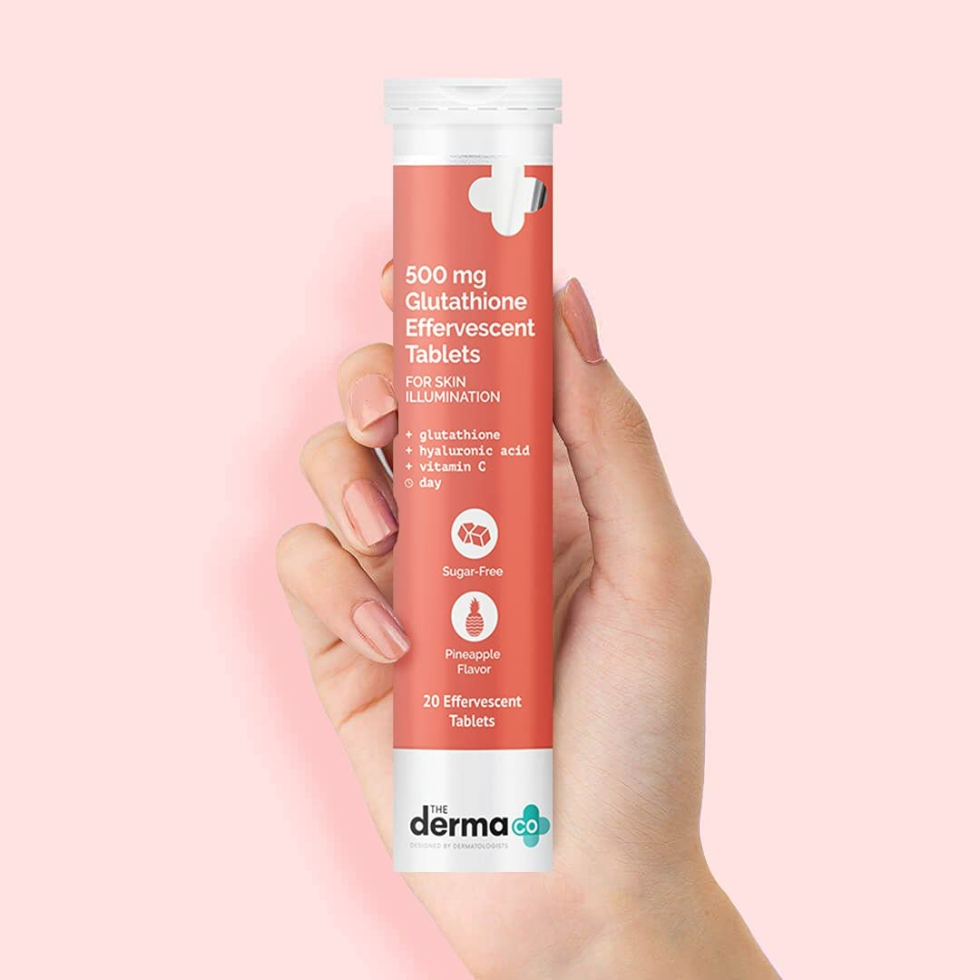 The Derma Co 500 mg Glutathione Effervescent Tablets For Skin Illumination - DrMediCart