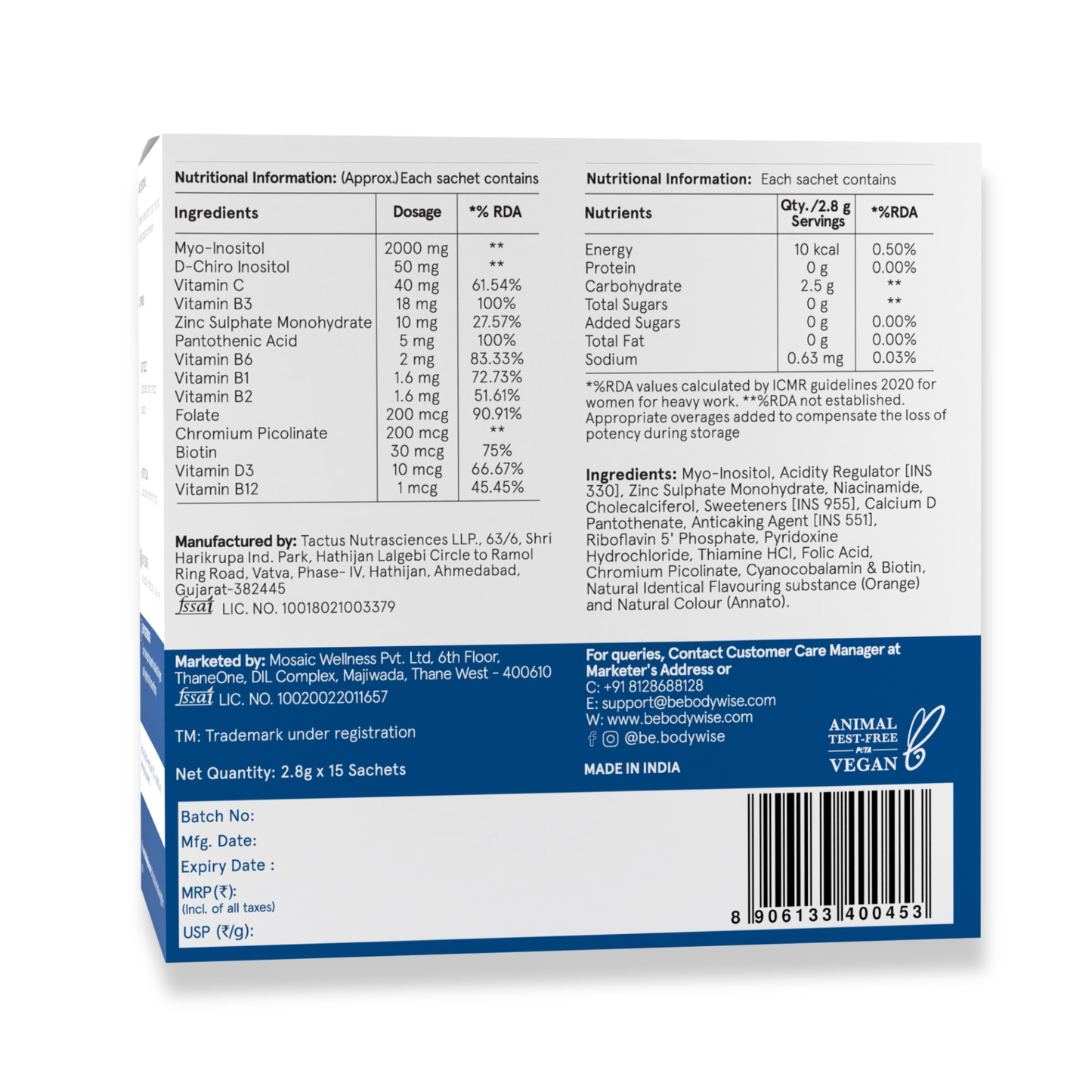 BeBodywise PCOS Superfood For Women