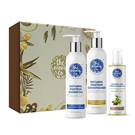 The Moms Co Natural Anti-Hair Fall Complete Care Kit - Drmedicart