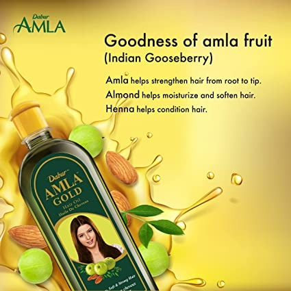 Dabur Amla Gold Hair Oil - DrMediCart