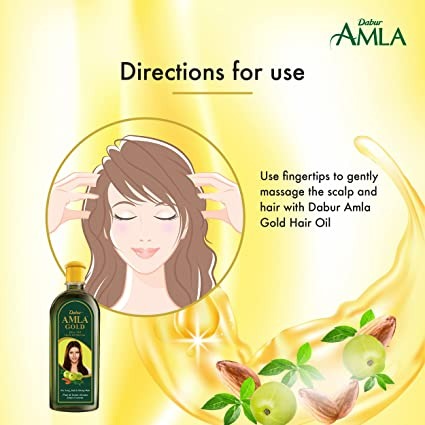 Dabur Amla Gold Hair Oil - DrMediCart