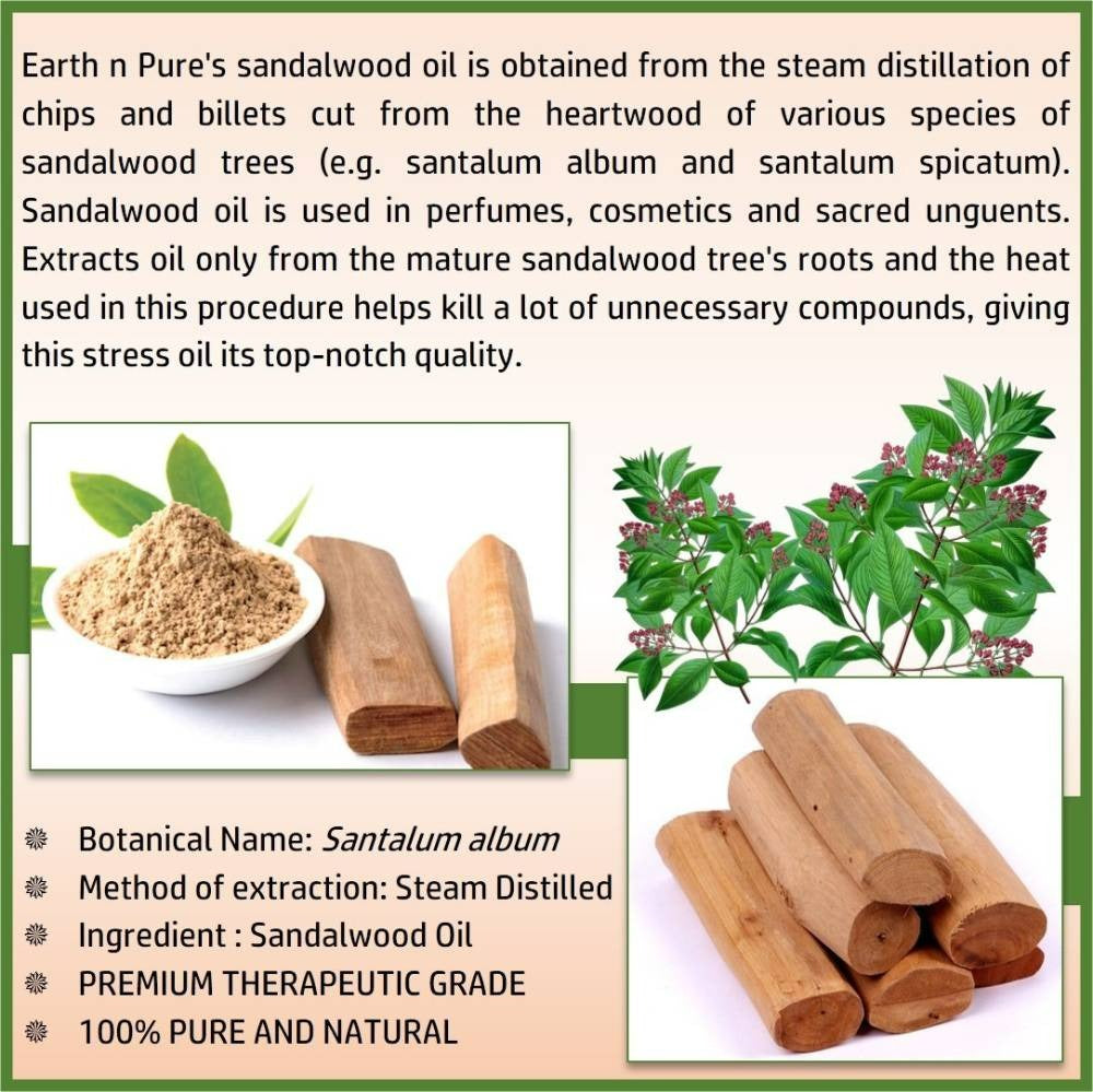 Earth N Pure Sandalwood Oil - Drmedicart