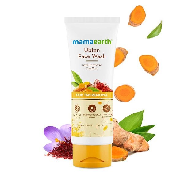 Mamaearth Ubtan Face Wash For Tan Removal
