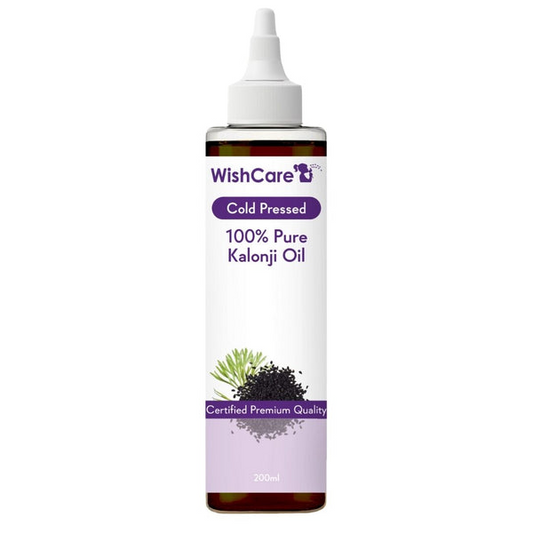 Wishcare Premium Cold Pressed Kalonji - Onion Black Seed Hair Oil