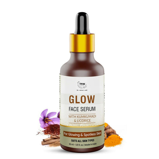 The Natural Wash Glow Face Serum with Kumkumadi & Licorice