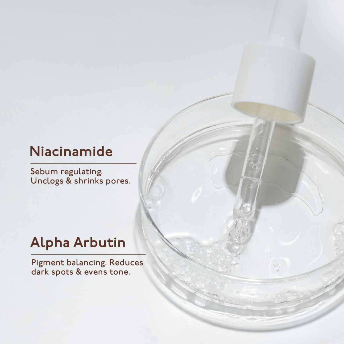 Asaya 10% Niacinamide & Alpha Arbutin Face Serum