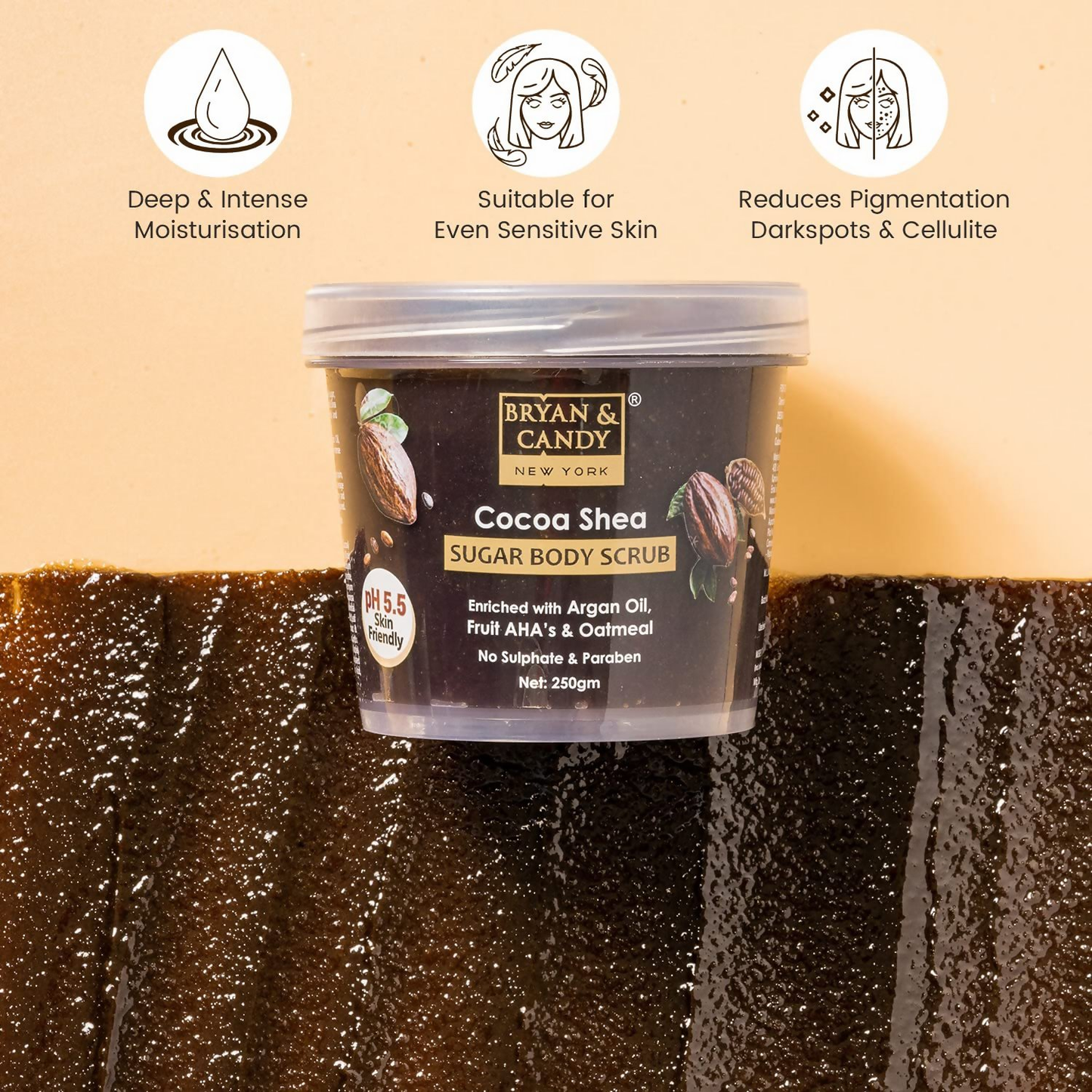 Bryan & Candy Cocoa Shea Sugar Body Scrub