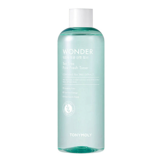 Tonymoly Wonder Tea Tree Pore Fresh Toner - Korean Skincare