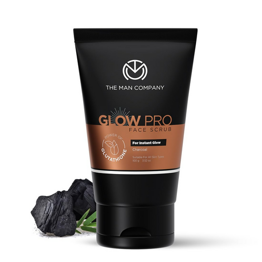 The Man Company Glow Pro Face Scrub For Skin Brightening