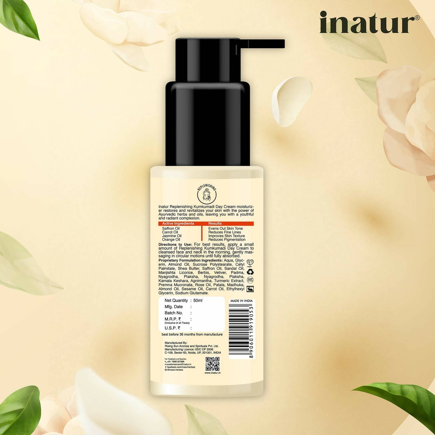 Inatur Kumkumadi Sunscreen SPF 30