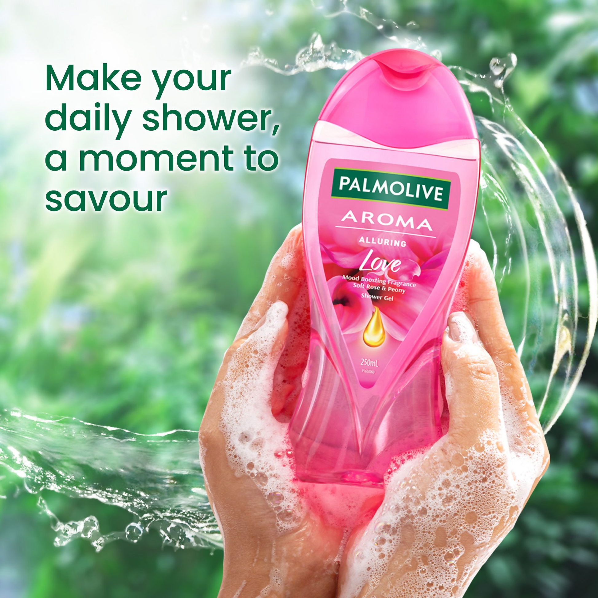 Palmolive Aroma Alluring Love Body Wash With Soft Rose & Peony
