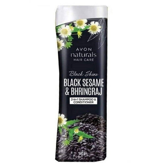 Avon Naturals Black Shine & Black Sesame Bhringraj Shampoo