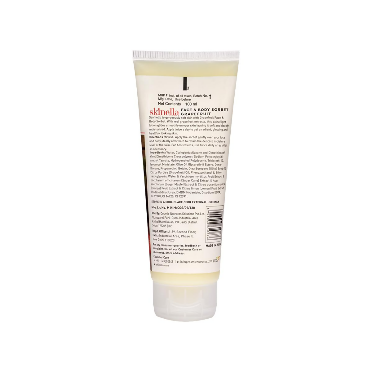 Skinella Face & Body Sorbet Grapefruit Vitamin C