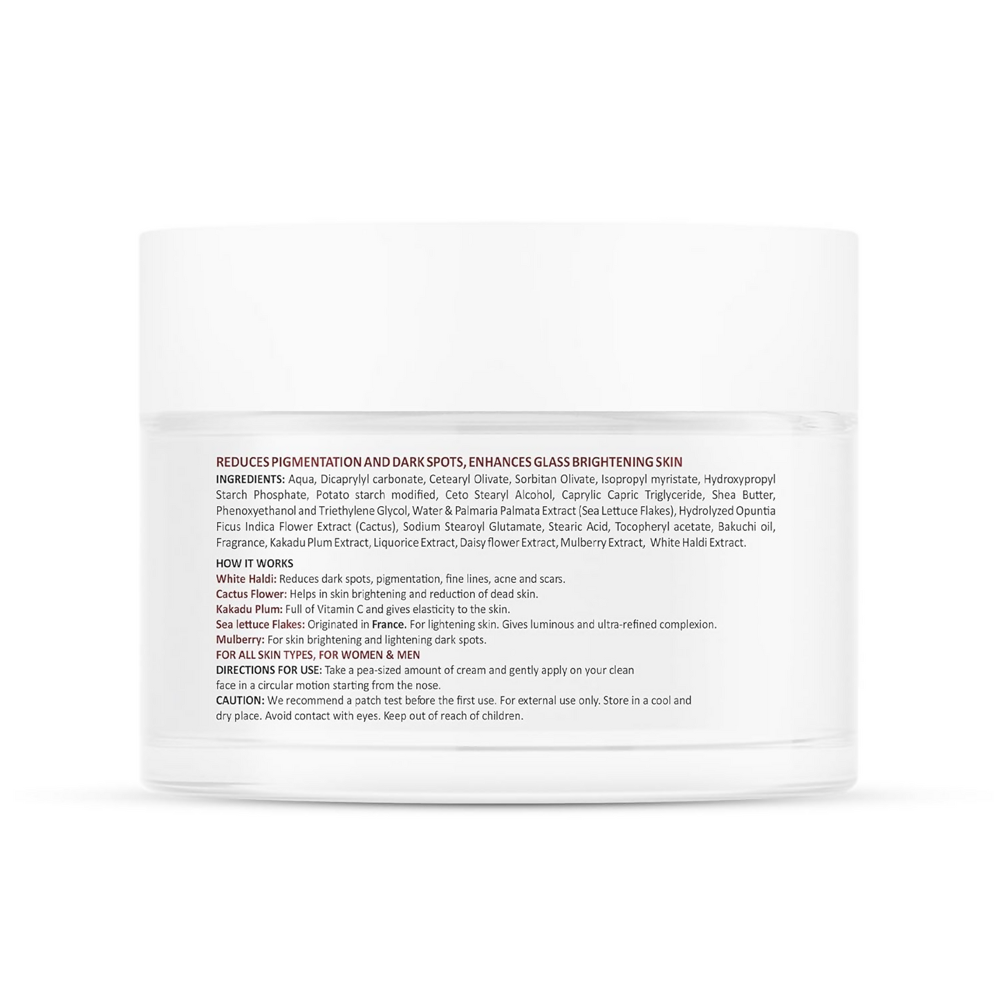 La Pink Ideal Bright Night Cream With White Haldi