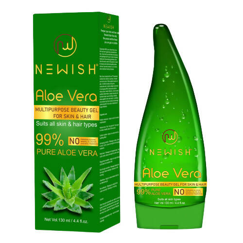 Newish Pure Aloe Vera Gel For Skin & Hair