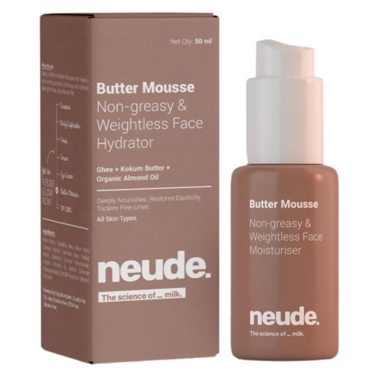 Neude Butter Mousse Face Moisturizer For Men&Women