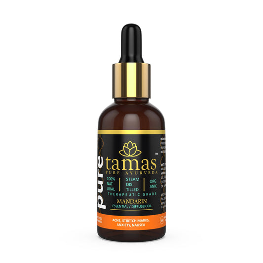 Buy Tamas Pure Ayurveda 100% Organic Mandarin Essential Oil - USDA Certified Organic from DrMediCart, Ship from India to USA
