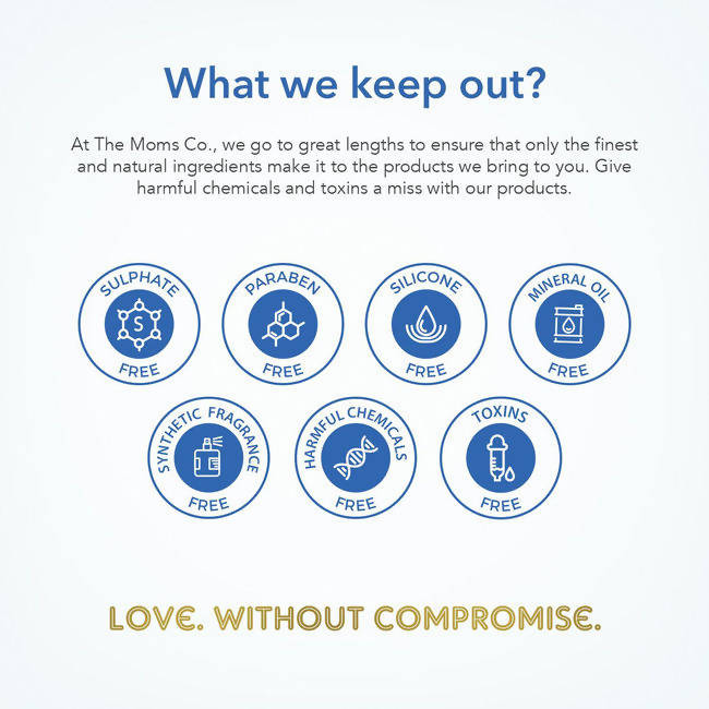 The Moms Co Natural Damage Repair Hair Kit - Drmedicart