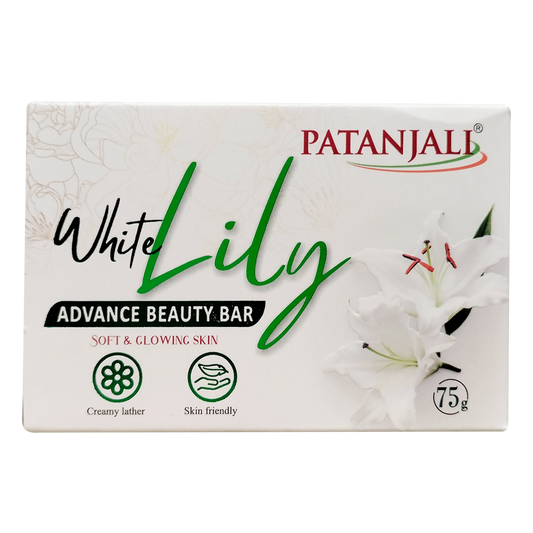 Patanjali White Lily Advance Beauty Bar