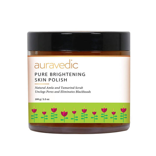 Buy Auravedic Pure Brightening Skin Polish from DrMediCart, Ship from India to USA