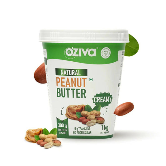 Buy OZiva Natural Peanut Butter-Creamy from DrMediCart