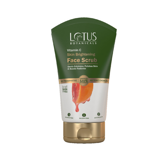 Lotus Botanicals Vitamin C Skin Brightening Face Scrub