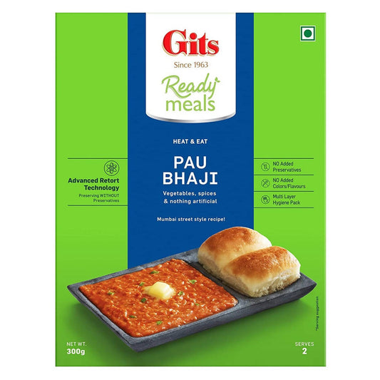 Buy Gits Ready Meals Heat & Eat Pau Bhaji from DrMediCart