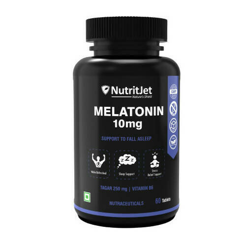 NutritJet Melatonin 10mg Veg Tablets