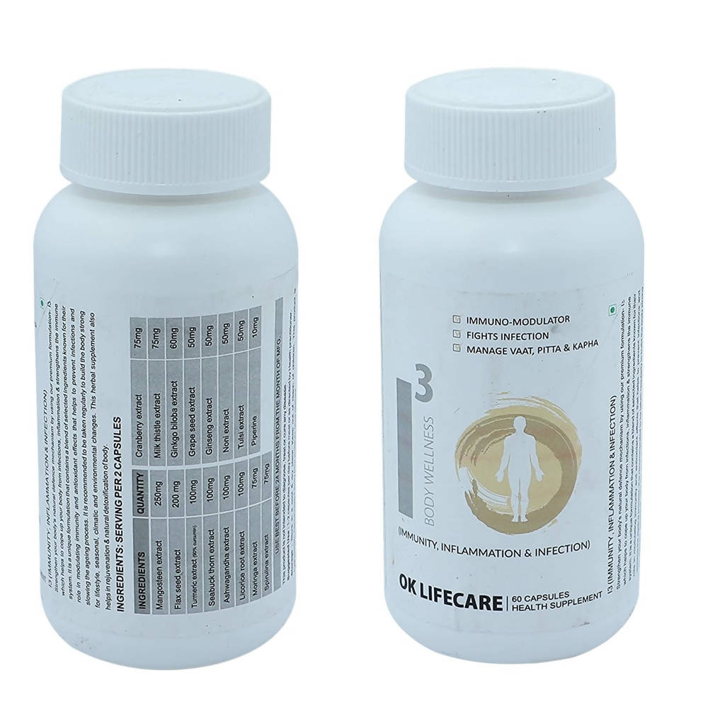Ok Life Care I3 Body Wellness Capsules