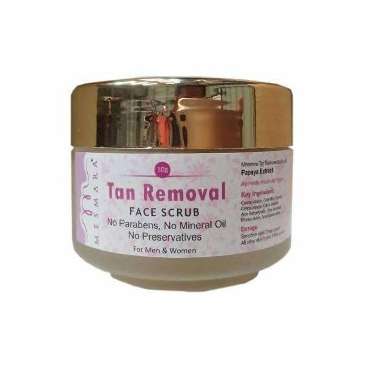 Buy Mesmara Tan Removal Face Scrub 50 g from DrMediCart, Ship from India to USA