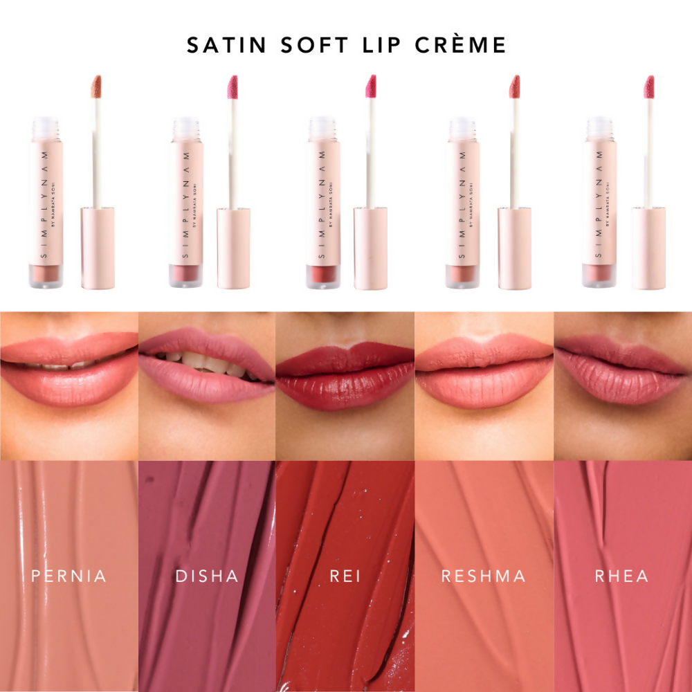 Simply Nam Satin Soft Lip Creme - Rhea Summer Pink