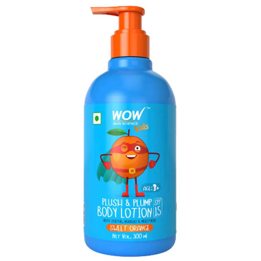 Buy Wow Skin Science Kids Plush & Plump Body Lotion - Sweet Orange from DrMediCart, Ship from India to USA