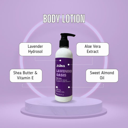 Buy Atisa Lavender Oasis Body Lotion from DrMediCart, Ship from India to USA