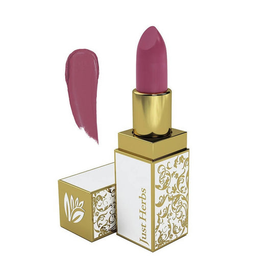 Just Herbs Herb Enriched Ayurvedic Lipstick (Swagata-15-Subtle-Tea-Rose-Pir) (4.2 Gm)