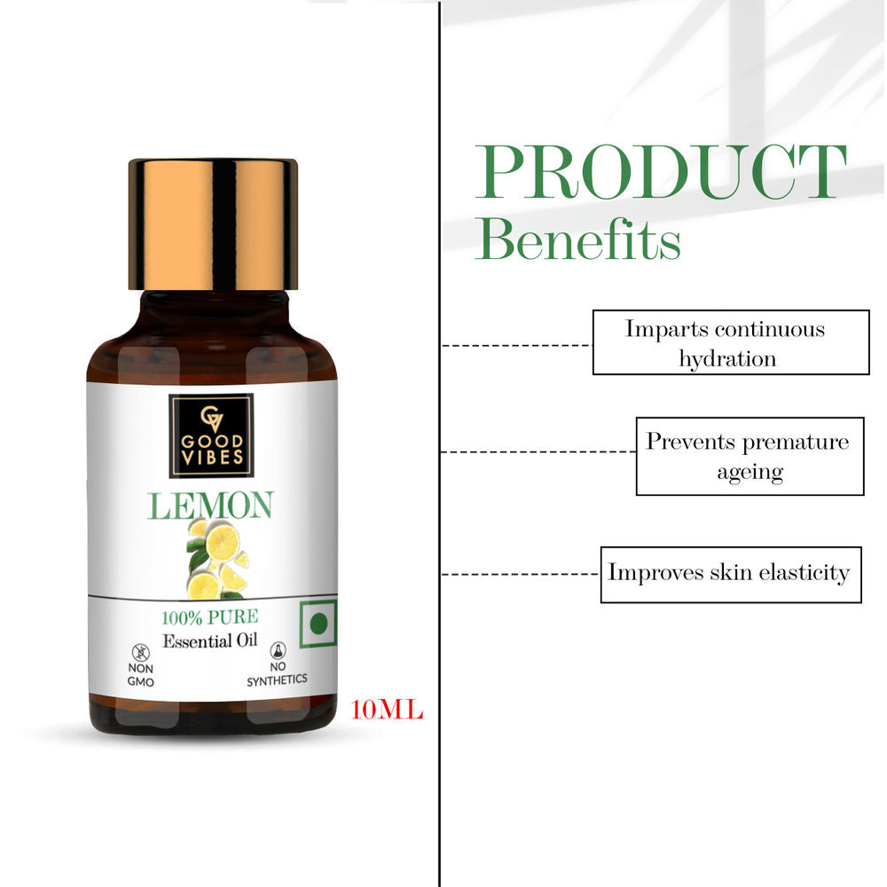 Good Vibes Lemon 100% Pure Essential Oil