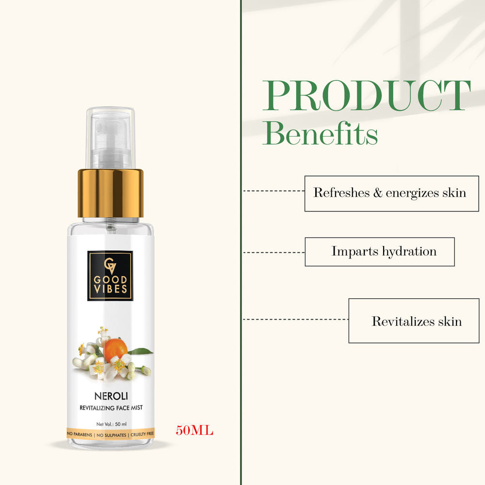Good Vibes Revitalizing Face Mist - Neroli
