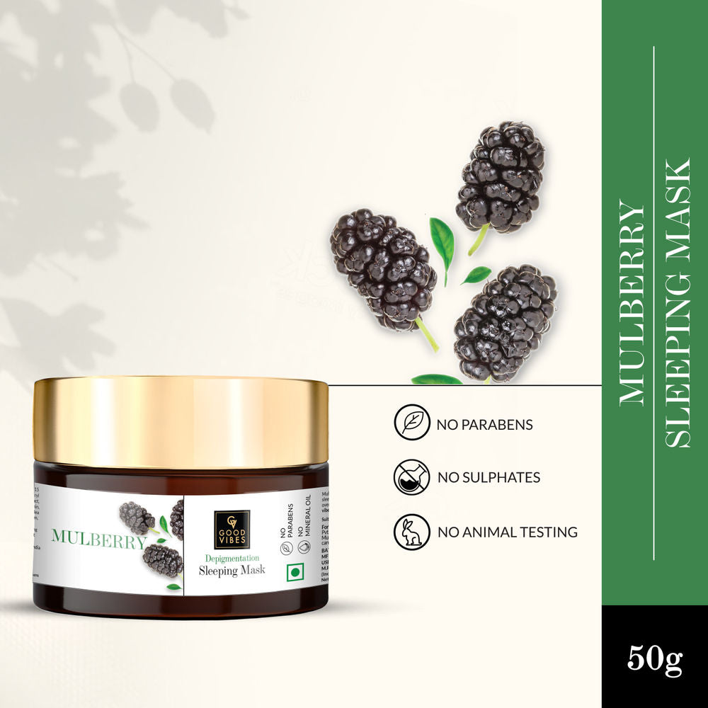 Good Vibes Mulberry Depigmentation Sleeping Mask