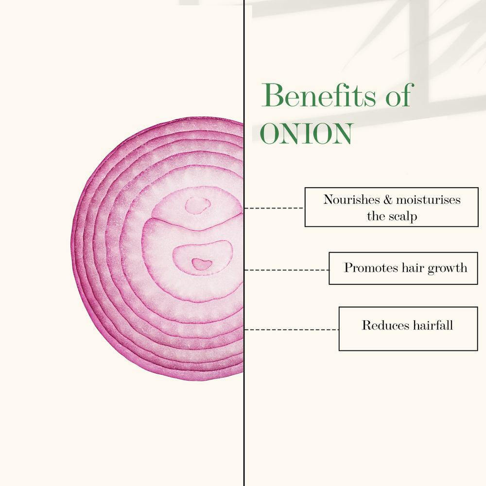 Good Vibes Onion Hair Fall Control Hair Serum