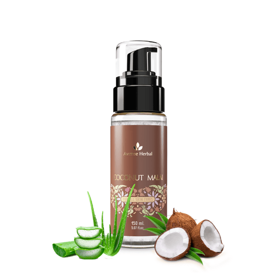 Avimee Herbal Coconut Malai, Made from Real Coconuts, For Healthy Skin and Hair