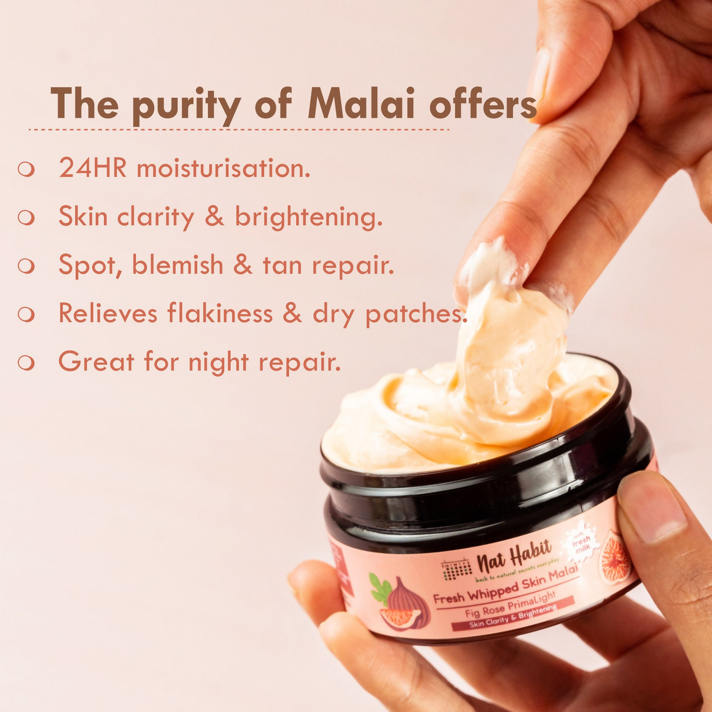 Nat Habit Fig Rose Primalight Skin Malai Body Butter