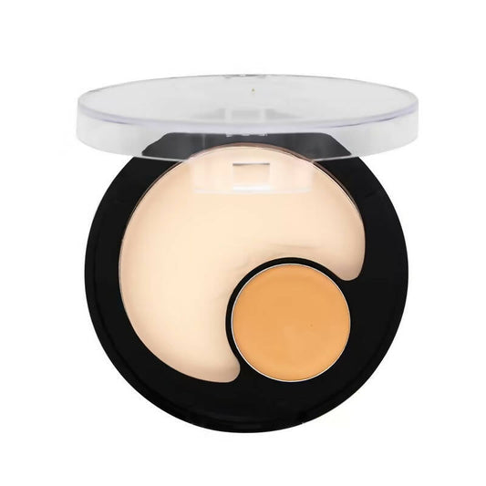 Fashion Colour 2 In 1 Compact Powder and Concealer-Shade 02 (Medium to Light)