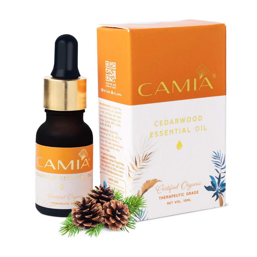 Camia Organic Cedarwood Essential Oil