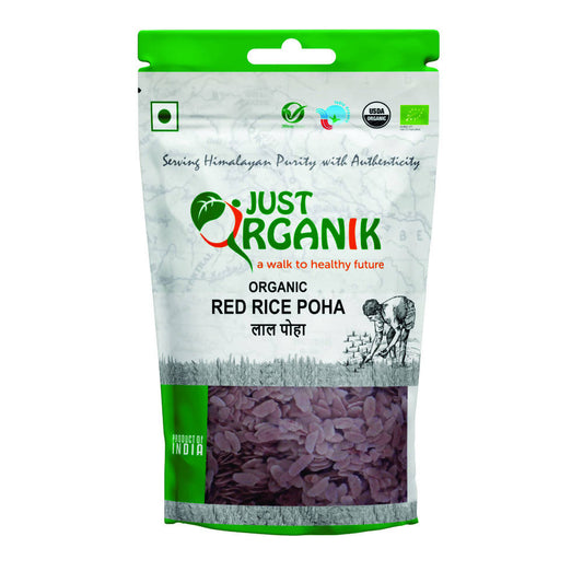 Buy Just Organik Red Rice Poha (Lal Poha) from DrMediCart, Ship from India to USA