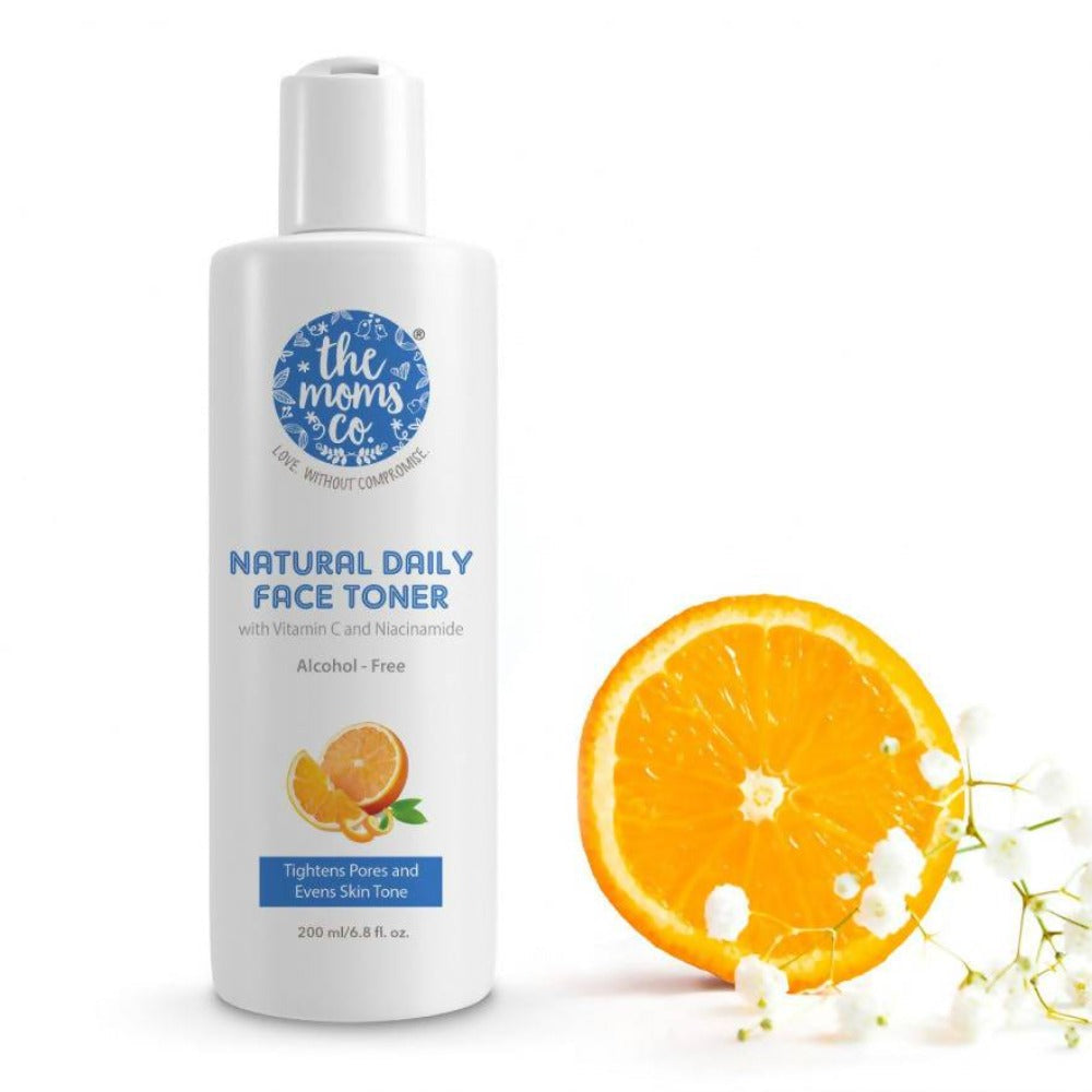 The Moms Co Natural Daily Face Toner (200 Ml) - Drmedicart